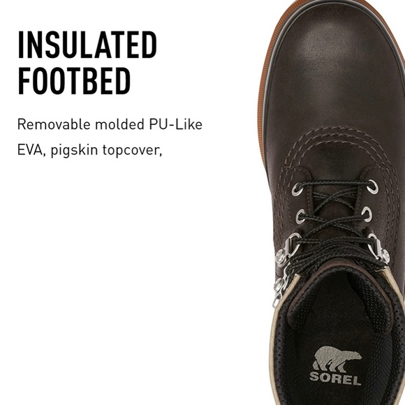 New Men’s Sorel Caribou street boots - Picture 11 of 12